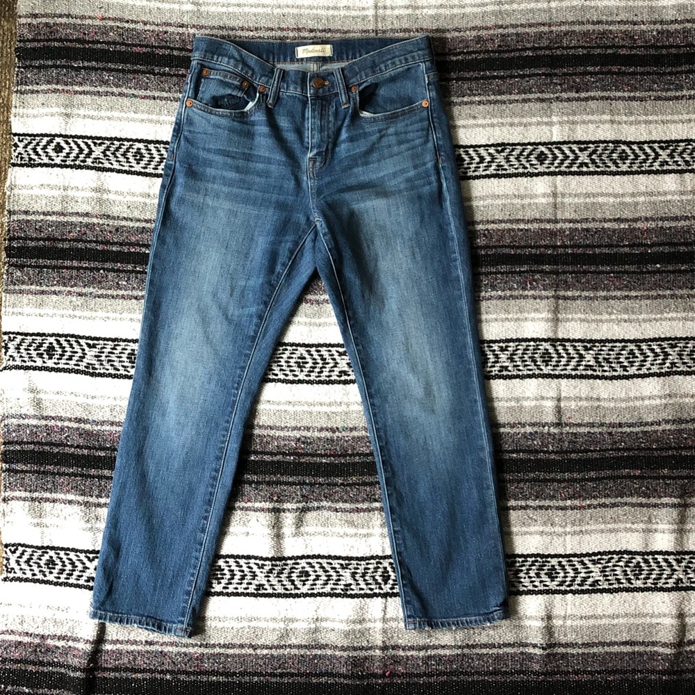 Madewell Slim Boyjean in size 26 (crop)